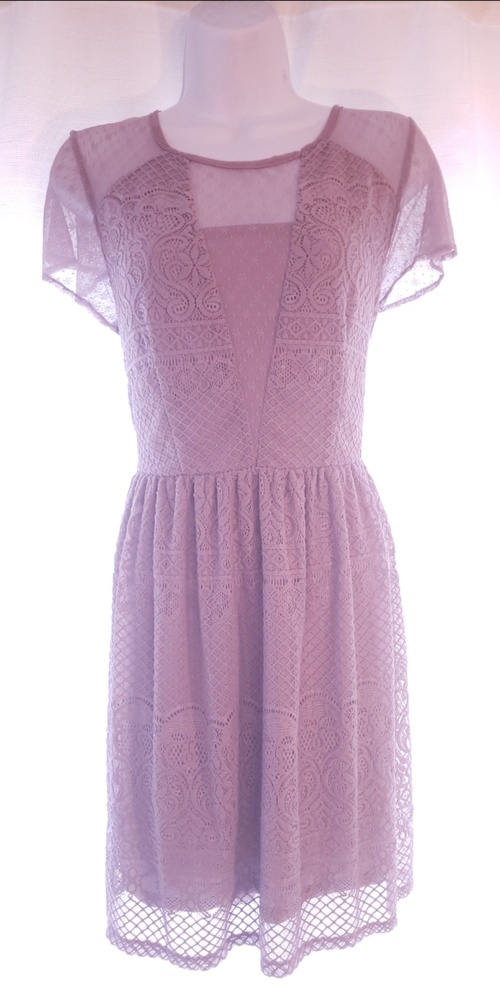 Lavender Lace Dress